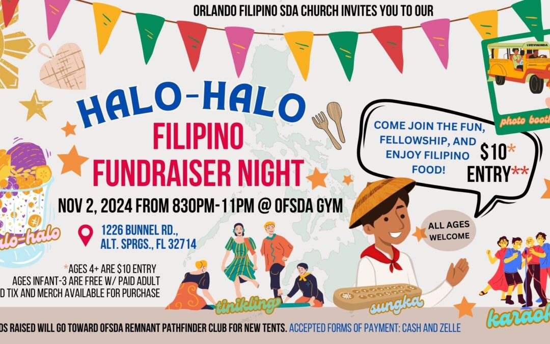 Filipino Halo-Halo Fundraiser Night